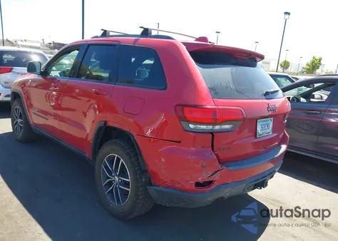 2018 Jeep Grand Cherokee Trailhawk 4X4 z USA, uszkodzony, nr VIN 1C4RJFLG8JC142581